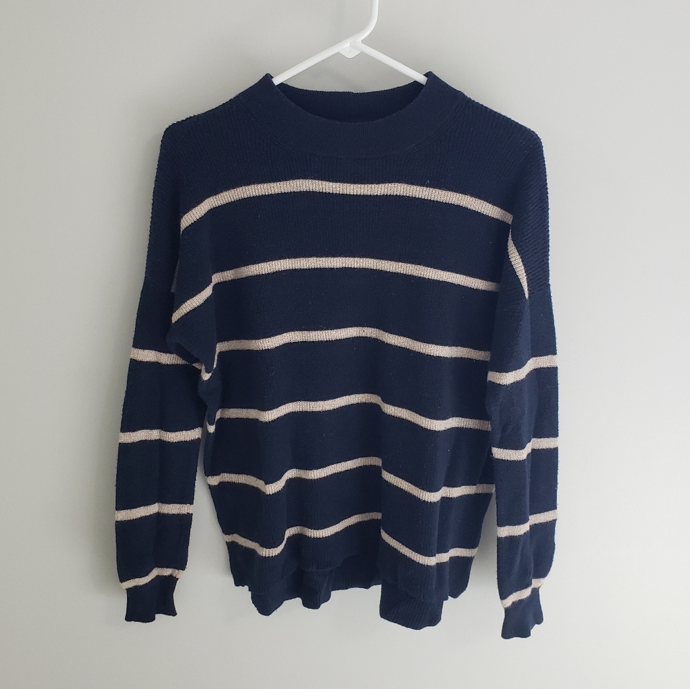 American Eagle Striped Sweater Sz S